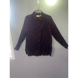 vintage Jaclyn Smith button-down long sleeve size 10